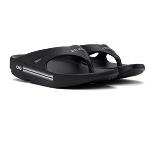 OOFOS X UNDERCOVER Black Edition Original Sport Flip Flops NEW